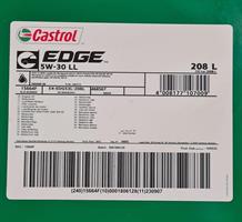 Castrol Edge 5w30 LL Titanium FST 5w30 vw 504 507 208L